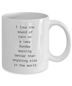 Sound of Rain mug, Sound of Rain coffee cup