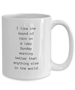 Sound of Rain mug, Sound of Rain coffee cup