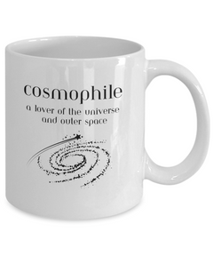 Cosmophile Outer Space Universe mug, Outer Space Universe coffee cup