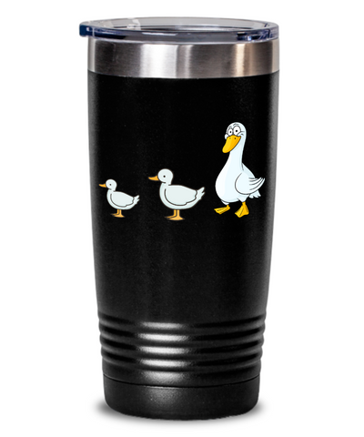 Funny Duck Duck Goose Travel Coffee Mug Cup