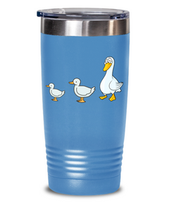 Funny Duck Duck Goose Travel Coffee Mug Cup