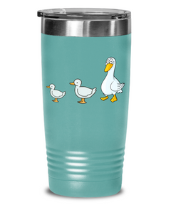 Funny Duck Duck Goose Travel Coffee Mug Cup