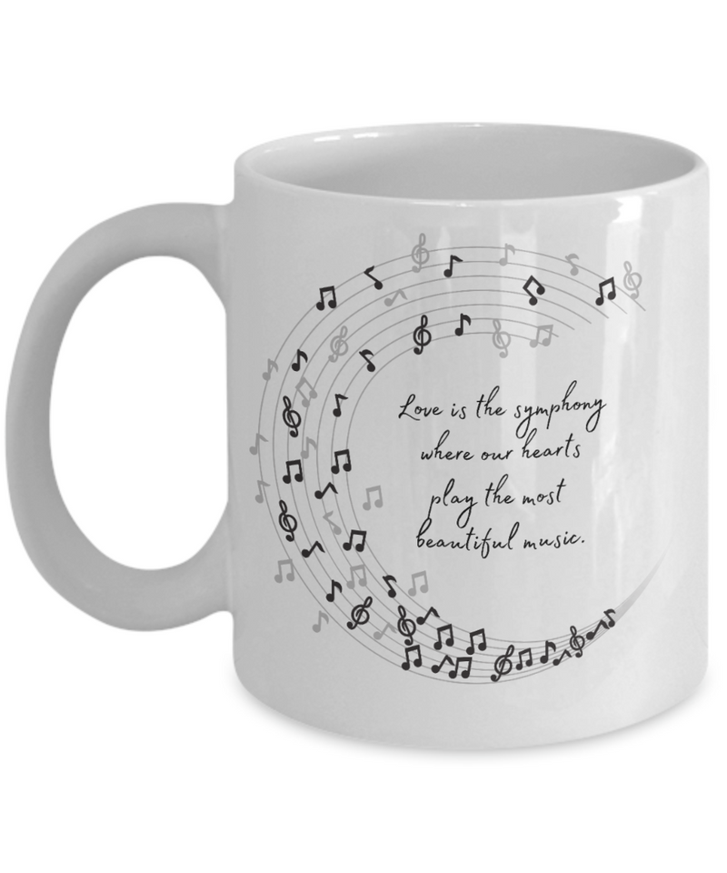 Funny Love Symphony Coffee Mug