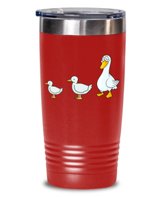 Funny Duck Duck Goose Travel Coffee Mug Cup