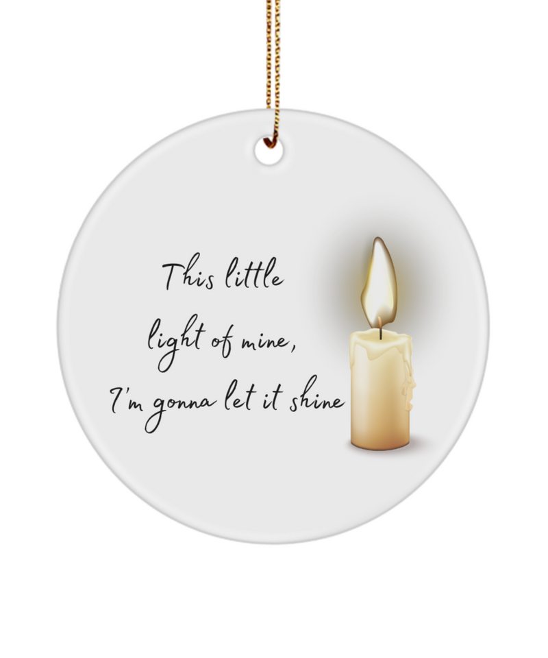 This little light of mine ornament, This little light of mine Christmas ornament