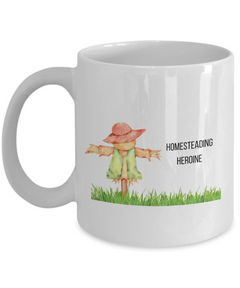 Homesteading Heroine mug, Homestead coffee cup