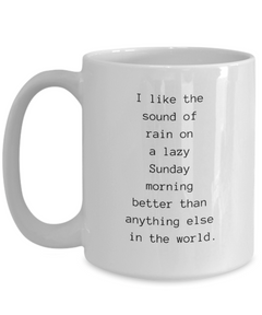 Sound of Rain mug, Sound of Rain coffee cup