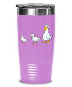 Funny Duck Duck Goose Travel Coffee Mug Cup