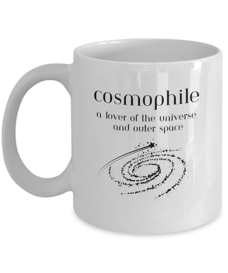 Cosmophile Outer Space Universe mug, Outer Space Universe coffee cup