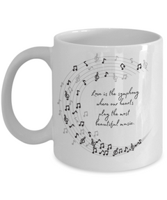 Love Symphony Coffee Cup