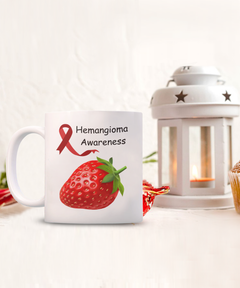 Hemangioma Awareness Strawberry Birthmark Ceramic Mug