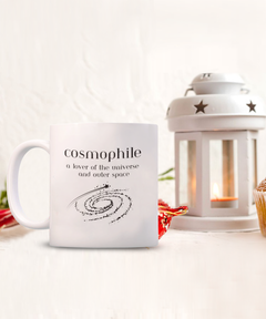 Cosmophile Outer Space Universe mug, Outer Space Universe coffee cup