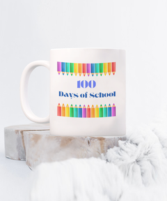 100 Days of School Coffee Mug gift for Teacher gift for Student