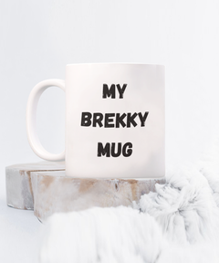 My Brekky Mug, My Brekky coffee cup