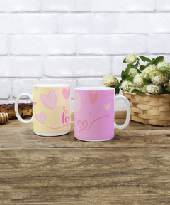 Love Heart Coffee Mug Coffee Cup Valentine's Day Mug