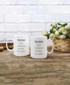 Parenthood Fantasy Ceramic Coffee Mug gift for Mother's Day gift for New Mom